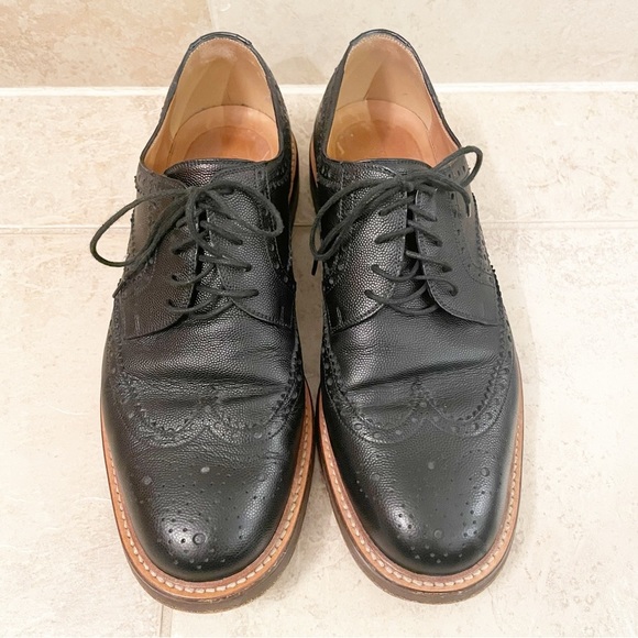 Gucci Black Lace Up Oxford Dress Shoes main image 8
